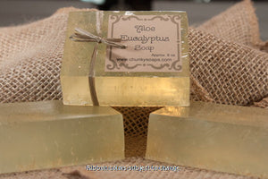 Handcrafted Aloe Eucalyptus Soap