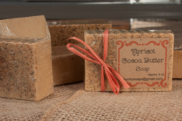 Apricot Cocoa Butter Handcrafted Soap