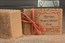 Load image into Gallery viewer, Apricot Cocoa Butter Handcrafted Soap