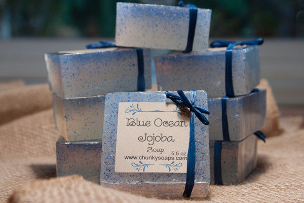 Blue Ocean Jojoba Handcrafted Soap