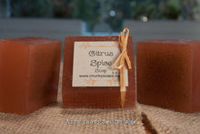 Load image into Gallery viewer, Handcrafted Citrus Spice Soap