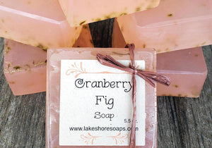 Cranberry Fig Aloe Soap (5.5 oz.)