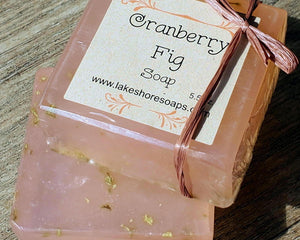 Cranberry Fig Aloe Soap (5.5 oz.)