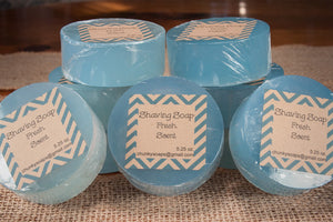 Handcrafted Fresh Scent Shaving Soap