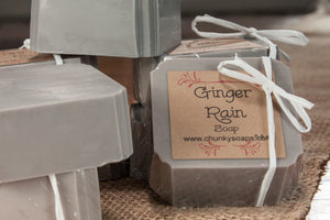 Ginger Rain Handcrafted Soap