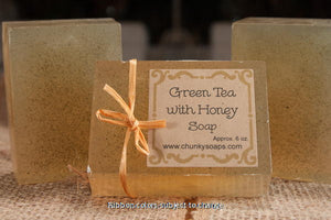 Green Tea with Honey Handcrafted Soap