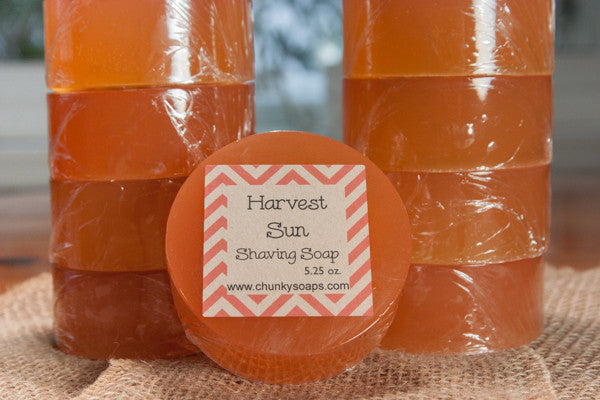 Handcrafted Harvest Sun Shaving Soap