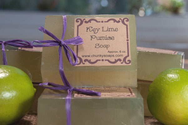 Handcrafted Key Lime Pumice Soap (6 oz.) – LakeShore Soaps