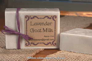 Lavender Goat Milk Handcrafted Soap