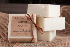 Walnut Cream Handcrafted Soap