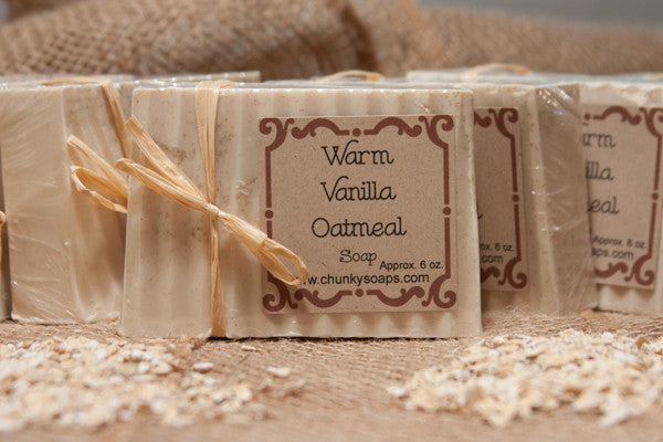Warm Vanilla Oatmeal Soap (6 oz.)
