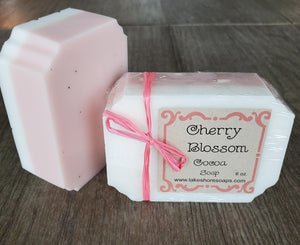 Cherry Blossom Cocoa Soap (6 oz.)