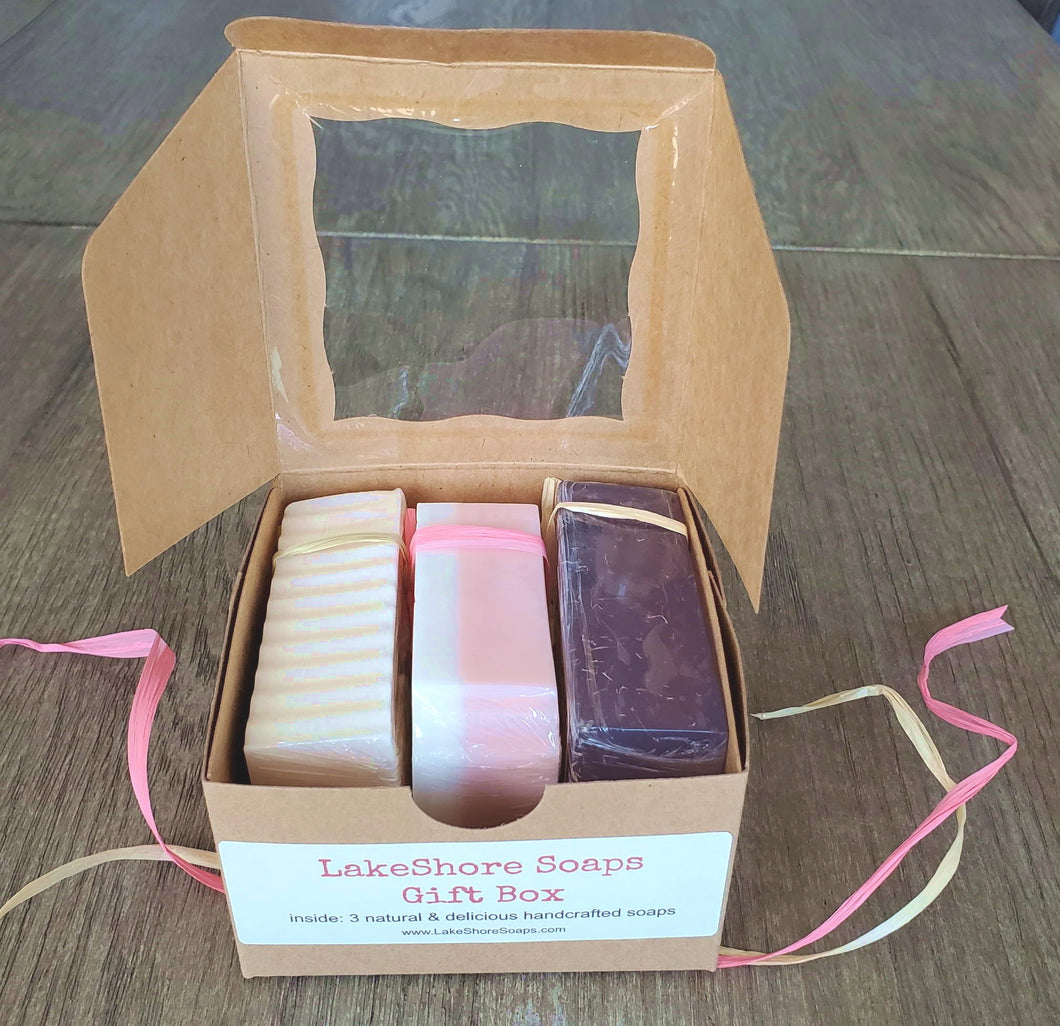 Build-Your-Own Gift Box of Handcrafted Soaps – LakeShore Soaps
